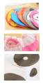 Cute cartoon bath bath, Japanese waterproof, bath cap, shampoo, oil-proof hood cap for women.