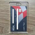 ( 5 Pieces ) Hard Plastic Card Holder For Credit / Debit / ID Card - 5 Pieces. 
