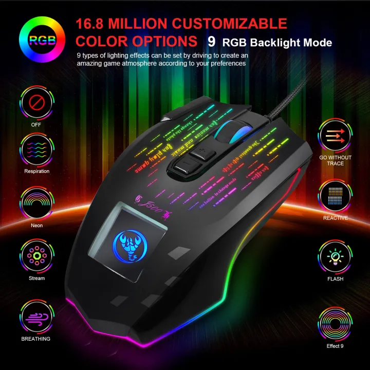 HXSJ%20J500%20USB%20Wired%20Gaming%20Mouse%20RGB%20Gaming%20Mouse%20with%20Display%20Screen%20Six%20Adjustable%20DPI%20for%20PC%20Desktop%20Laptop%20Mouse%20PUBG%20Gamer%20-%20Image%204