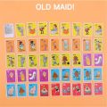 【Daily Necessities For Anyone Store】Kids Card Set - Old Maid, Go Fish, Hearts,Crazy Eights Family BX0D.