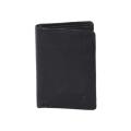 Black Leather Wallet For Men - Wallet. 