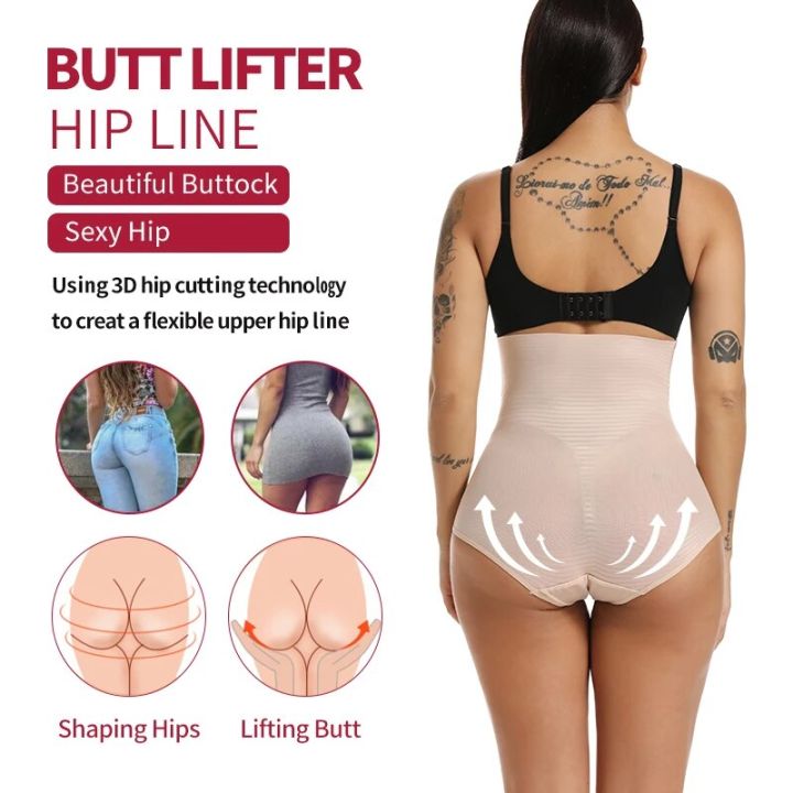 High%20Waist%20Tummy%20Control%20Panties%20Women%20Shapewear%20Sculpting%20Compression%20Briefs%20Body%20Shapers%20Seamless%20Slim%20Underwear%20-%20Image%205