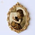 Baroque Photo Frame Antique Style Resin Embossed Frame Ornate Picture Frame. 