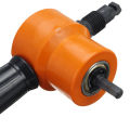 Tool parts Gold Double Headed Sheet Metal Nibbler Saw Cutter Metal Cutting Tool Drill Attachment. 
