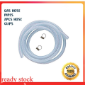 LPG Gas Stove Hose Pipe 50 foot With 2pcs S.S Clamp, LPG Hose Pipe. 