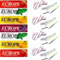 Europe Chewing Gum Mix Flavor 10 Box (5 Sticks Per Box). 