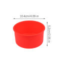 1Pc 4 Inch Silicone Mini Cake Molds Round Baking Pan DIY Non-Stick Silicone Baking Mold Bakeware Pan Reusable Cake Pans.