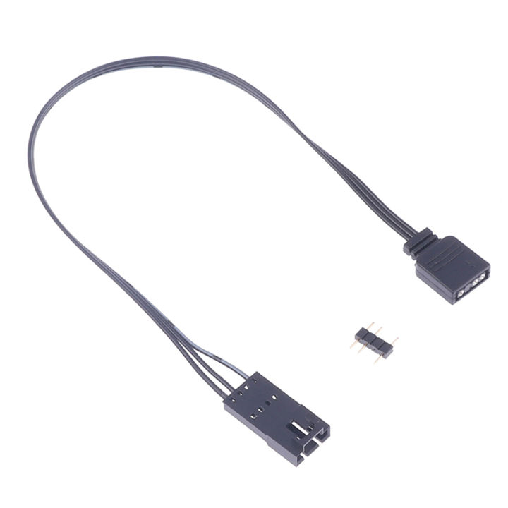 25cm RGB Cable 3-Pin 5V Adapter Connector for Corsair SP/HD/LL/ML/QL RGB To Standard ARGB Eatop