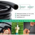 20-Feet Long 4/7mm Flexible Pipe, Drip Irrigation Microtube, Vinyl Tube, Extension Tube for Garden Nursery Drip, Sprinkler Irrigation.