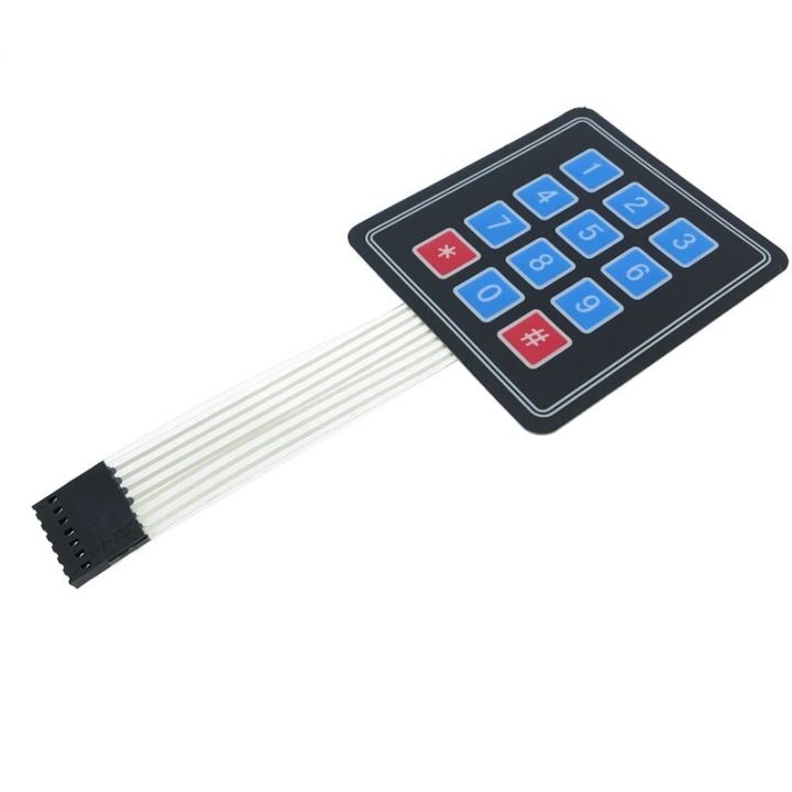 3*4%20Matrix%20Array/Matrix%20Keyboard%2012%20Key%20Membrane%20Switch%20Keypad%20For%20Arduino%20diy%20kit%20-%20Image%206