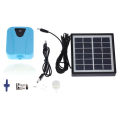 Solar Powered Oxygenator Water Oxygen Pump Pond Aerator Aquarium Airpump. 