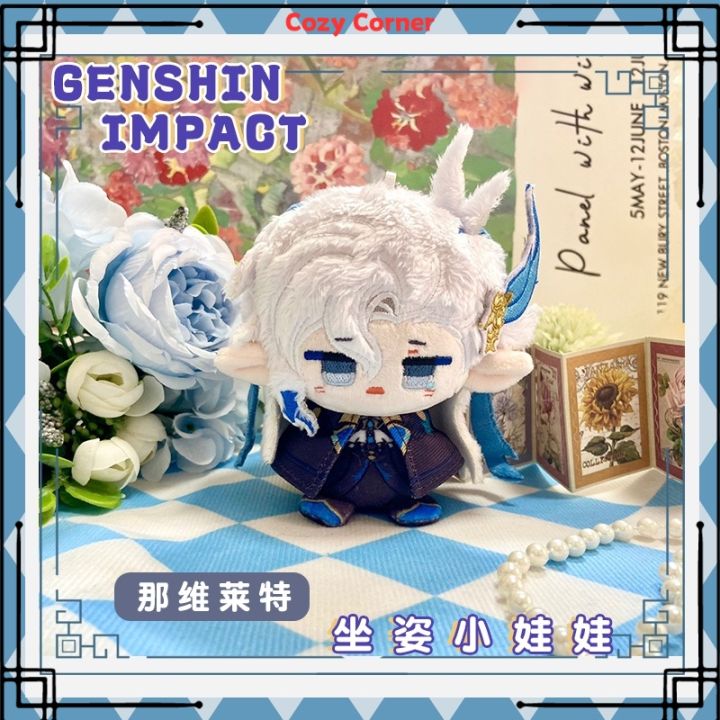 CozyNew!%20Game%20Genshin%20Impact%20Focalors%20Neuvillette%20Wriothesley%20Clorinde%20Navia%20Stuffed%20Plushie%20Plush%2010cm%20Doll%20Toy%20Keychain%20KM%20Dec%20-%20Image%207