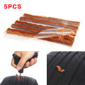 5pcs Car Motorcycle Tyre Tubeless Seal Strip Plug Tire Puncture Repair Tool Kit. 