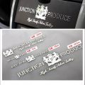 【Mary DAI Store】Thin Metal Junction Produce Labelling Car Styling Refitting Emblem Handle Wiper Tank Sticker for VIP Cars. 