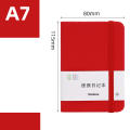96 sheets Mini portable notebook Smooth Writing Multiple Colors A7 Small notebook for notes High beauty small notebook for Office/School/Home Student Hand ledger.