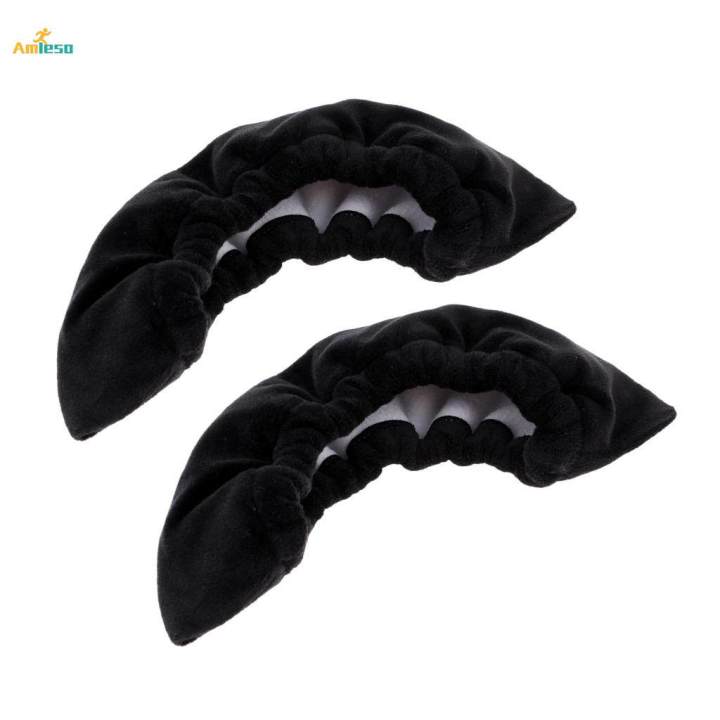 4x%20Ice%20Hockey%20Figure%20Skate%20Terry%20Cloth%20Blade%20Covers%20Soakers%20Guards%20-%20Image%202