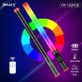 Jmary FM-128RGB Waterproof Handheld RGB LED Video Light Wand Stick Premium Quality Stand Lights. 