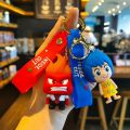 Cartoon Inside Out Kawaii Keychain Disney Action Figures Pendant Keychains Bag Car Key Chain Anime Keyring Kids Toys Dolls Gifts. 