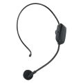 2.4g Head-mounted Wireless Microphone Plug Play Teacher Conference Speech Loudspeaker Mic System With Receiver Tour Guide Mic. 