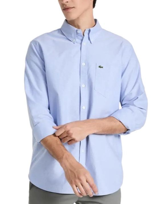 Man's%20cotton%20shirt%20full%20sleeve%20shirt%20Oxford%20Cotton%20shirt%20crocodile%20shirt%20-%20Image%203
