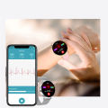ET490 Smart Watch 1.27 Inch Touch Round Screen Smart Watches Waterproof Smartwatch Fitness Tracker ECG Heart Rate Blood Oxygen Blood Pressure Sleeping Monitoring.