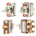 Motor Reverse Polarity control toggle Switch ON-OFF (2 Pin, 4 Pin ), ON-OFF-ON (3Pin, 6Pin) Switch DPDT DC Moto Reverse Switch. 