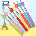 Finger Reading Stick Telescopic Stainless Steel Pointer for Presentations Teaching Lightweight Portable Handheld Presenter Stick School Education Pointer. 