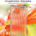 New- IMAK Corrugated Texture Airbag TPU Phone Case For OnePlus Nord 4. 