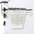 One-Piece Anti-Exposure Chest Block Women's Summer Lace Tube Top Anti-Running Light Patch Neckline Artifact Basic Thin. 