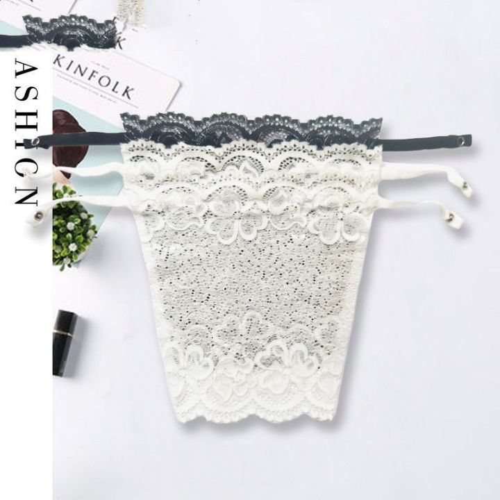One-Piece%20Anti-Exposure%20Chest%20Block%20Women's%20Summer%20Lace%20Tube%20Top%20Anti-Running%20Light%20Patch%20Neckline%20Artifact%20Basic%20Thin%20-%20Image%209