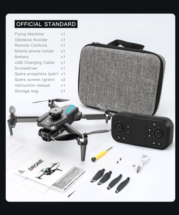G.P.S%20Return%20Drone%20Three-Axis%20Flow%20Positioning%20Brushless%20Motot%20Folding%204k%20Dual%20Camera%20Four-Sided%20Obstacle%20Avoidance%20Drones%20Black%20ert%20-%20Image%205
