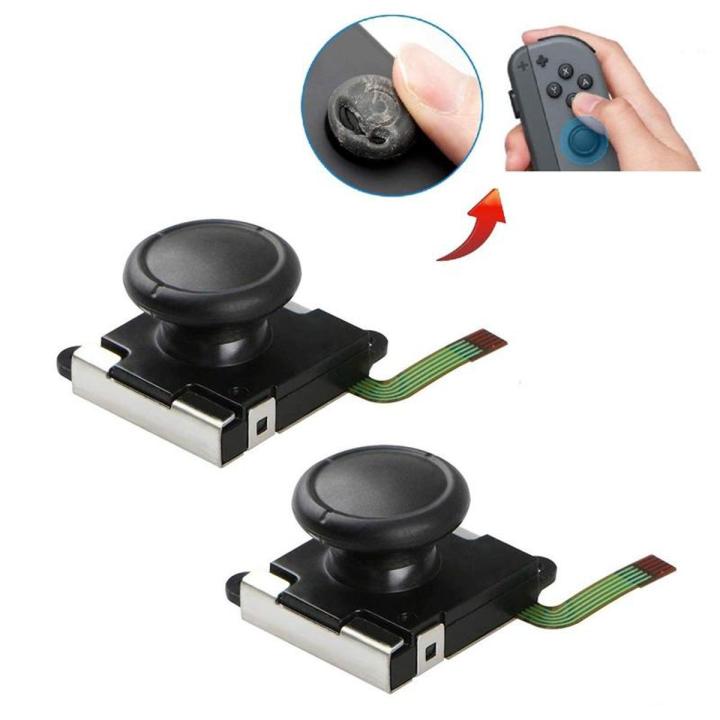 2-Pack 3D Analog Joystick Joycon Analog Stick For Switch Joystick