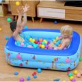 Inflatable Swimming Pool Large Family Pools 120cm Rectangle Framed Children Swimming Pool Summer Outdoor Kids Baby Bathtub Toys. 
