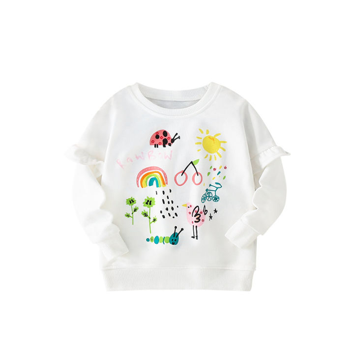 Malwee%20Girls%20Sweatshirt%20Autumn%20Style%20Small%20Children%20European%20and%20American%20Children's%20Round%20Neck%20Top%20Western%20Autumn%20Clothes%20Base%20Shirt%20Wholesale%20-%20Image%205