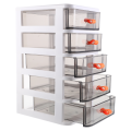 Five Layer Storage Cabinet Plastic Drawer Type Closet Desk Organizer Boxes Small Plastic Chest Drawers Dressing Table Makeup. 