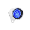 LI Motorcycle LCD Digital Meter Multi‑Functional Odometer Speedometer Tachometer RPM Fuel Level Gauge MPH KM/H. 