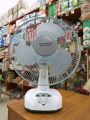 Defender AC/DC 12 Inch Rechargeable Table Fan 6V 4.5AH AC/DC Backup Electricity.