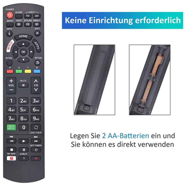 Universal%20Remote%20Control%20TV%20Remote%20Control%20for%20Panasonic%20Viera%20LCD%20LED%203D%20TV%20with%20Netflix,%20My%20App%20Buttons%20-%20Image%203