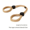 Cotton Rope Handcuffs And Leg Cuffs Multi-functional Self-binding Supplies Suitable For Game Parties Role-playing Stage Props.