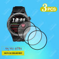 Haylou Solar Neo Smart Watch Screen Protector HD Clear Ultra-Thin Glass & PMMA Full Coverage Scratch & Fingerprint Resistant. 