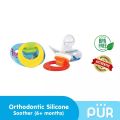 Pur Orthodontic Silicone Soother (6m+) - (14031). 