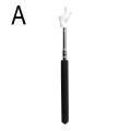 Retractable Teacher Pointer Finger Design Stainless Steel Telescopic Rod Long Teaching Pointer Whiteboard Pointer for School.
