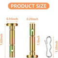 80 Pieces Shear Pins and Cotter Pins 738-04124 and 714-04040 Replacement Shear Pin and Bow Tie Lock Cotter. 