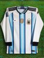 Argentina World Cup Jersey 2026/27 Thai Premium Football Jersey For Men - Long Sleeve - Argentina Jersey 2026.