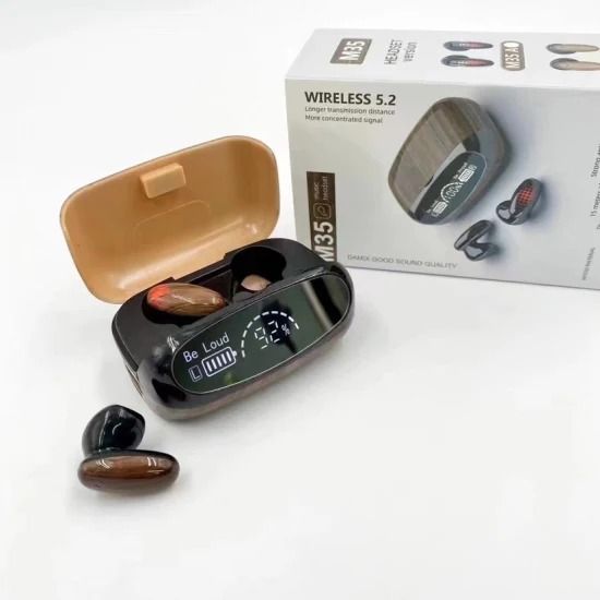New%20Design%20M35%20Tws%20True%20Wireless%20Earbuds%20Stylish%20Wood%20Design%20Stereo%20Bluetooth%20Earphone%20Touch%20Contorl%20Large%20Led%20Screen%20Waterproof%20Headphones%20With%20Mic%20-%20Bluetooth%20Headphone%20-%20Image%203