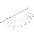 (New)Multipurpoe terile 10Pc 11 #/15 # Carbon teel urgical calpel Blade 3 # Handle.