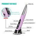 HXSJ Three Mode 2.4G+Bt3.0+5.0 Optical Pen Mouse 800/1200/1600Dpi Rechargeable Pocket Pen Mouse For Pc Lapt-op Computer Blue.