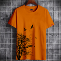 Tree Printed Casual T-Shirt for Men - Showcase Unique Style in Your Casual and Stylish Fashion.