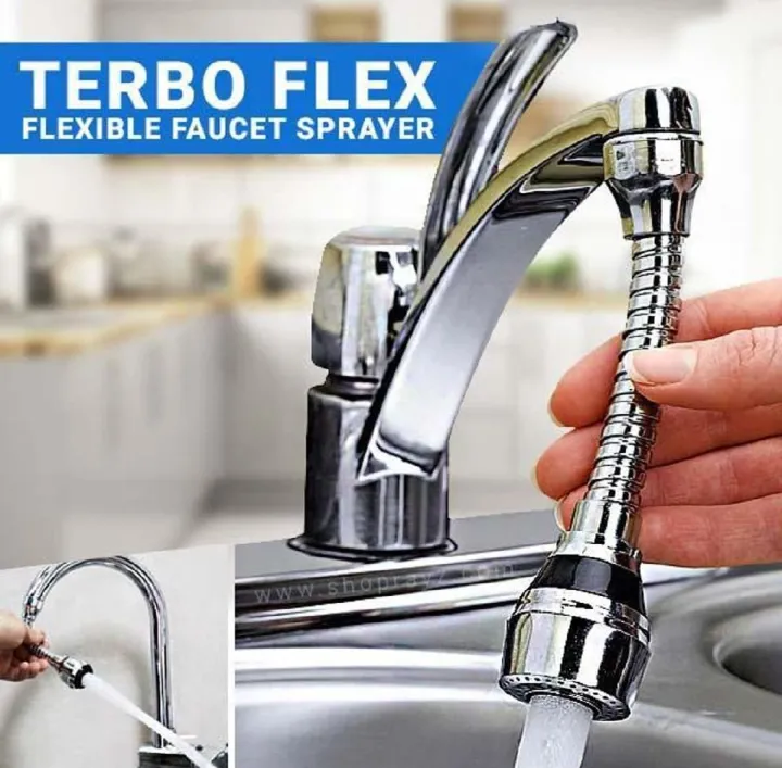 Turbo%20Flex%20360%20Instant%20Hands%20Free%20Faucet%20Swivel%20Spray%20Sink%20Hose%20for%20kitchen,%20bathroom%20&%20outdoor%20-%20Image%202