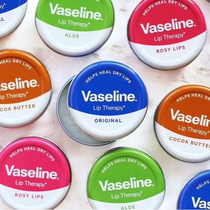 Lip Therapy Rosy Lips Tin by Vasline 20 gm